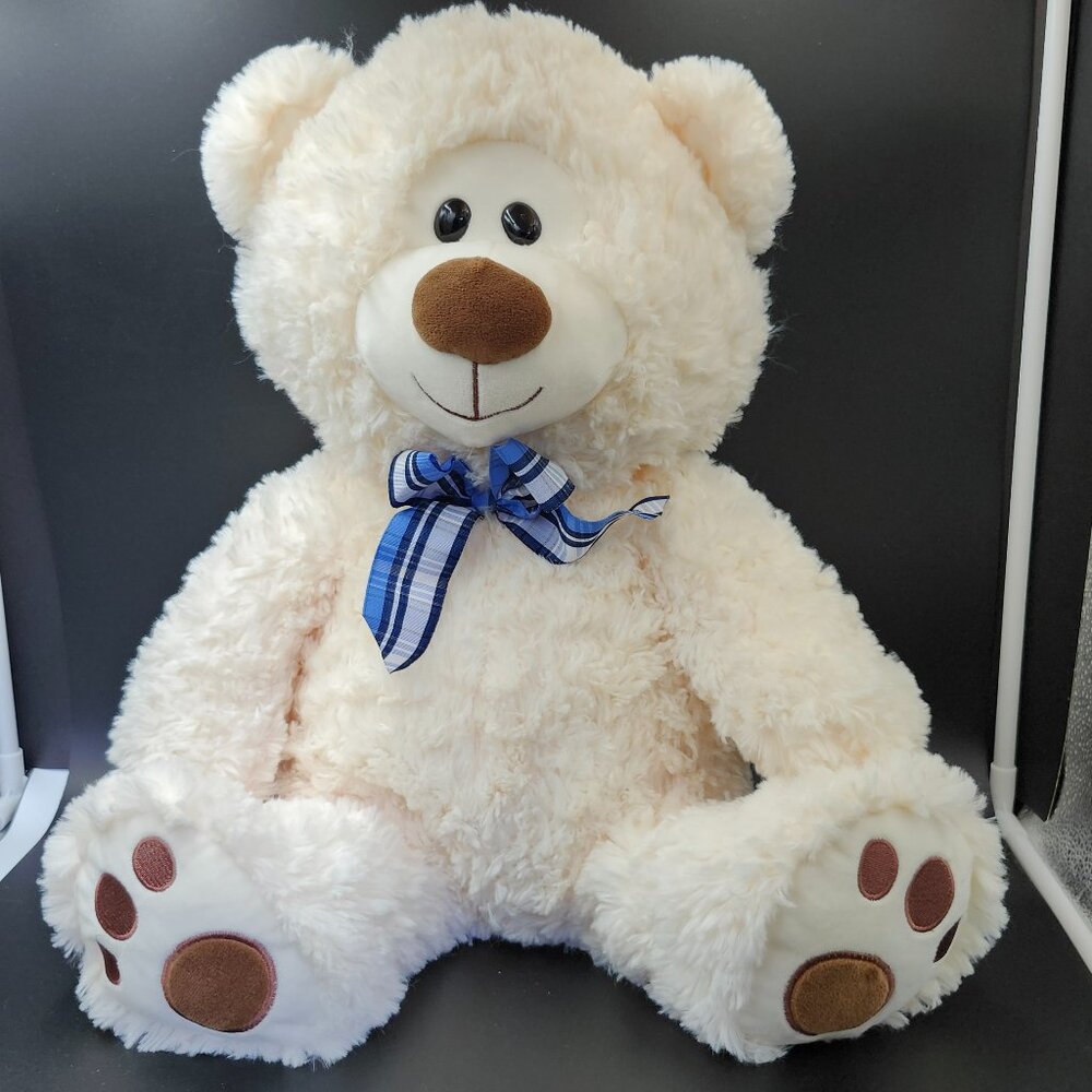 Super Soft Plush Large Bear Stuffy "Kids Connection"